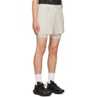 Satisfy Gray HeatCrush 8 Desert Shorts