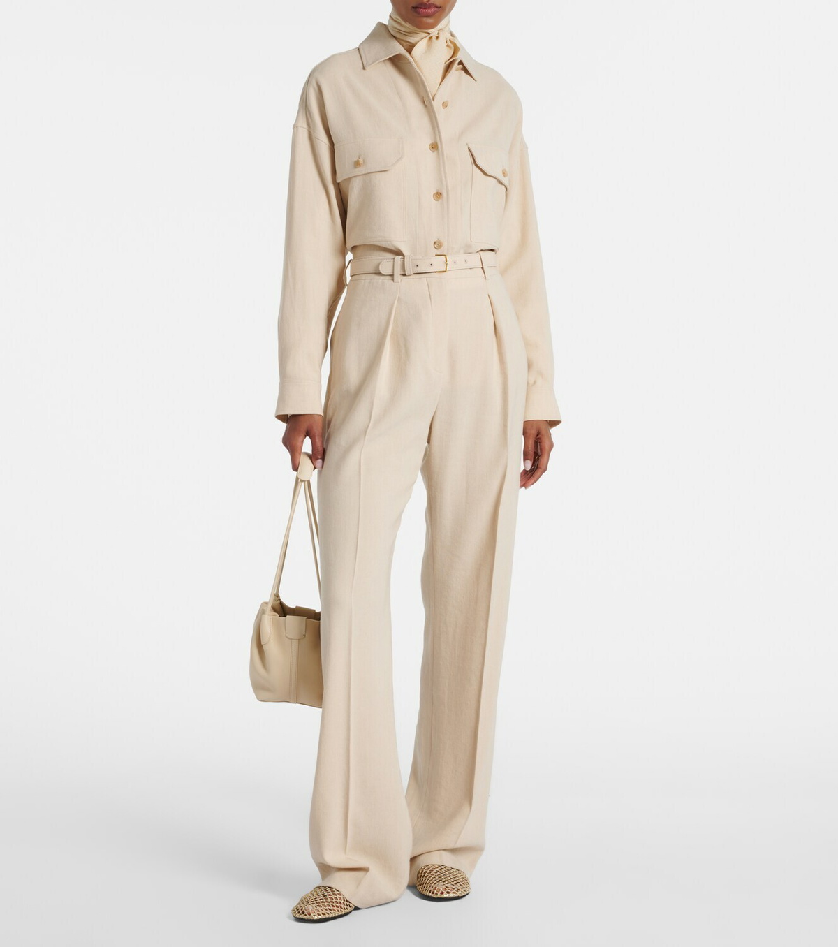 Loro Piana Linen and wool shirt