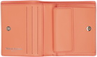 Maison Margiela Orange Four Stitches Wallet