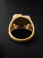 Yvonne Léon - Gold Lapis Lazuli Ring - Gold