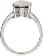 IN GOLD WE TRUST PARIS Silver Solitaire Ring