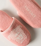 Versace Home Medusa jacquard terry slippers