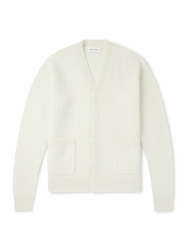 Photo: The Frankie Shop - Lucas Ribbed-Knit Cardigan - White