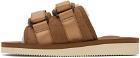 Suicoke Brown MOTO-M2ab Sandals