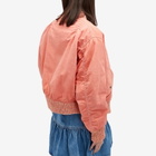 Story mfg. Women's Seed Bomber Jacket in Ancient Pink Wonky-Wear