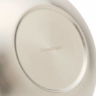 Service Projects Bowl in Stainless Steel 