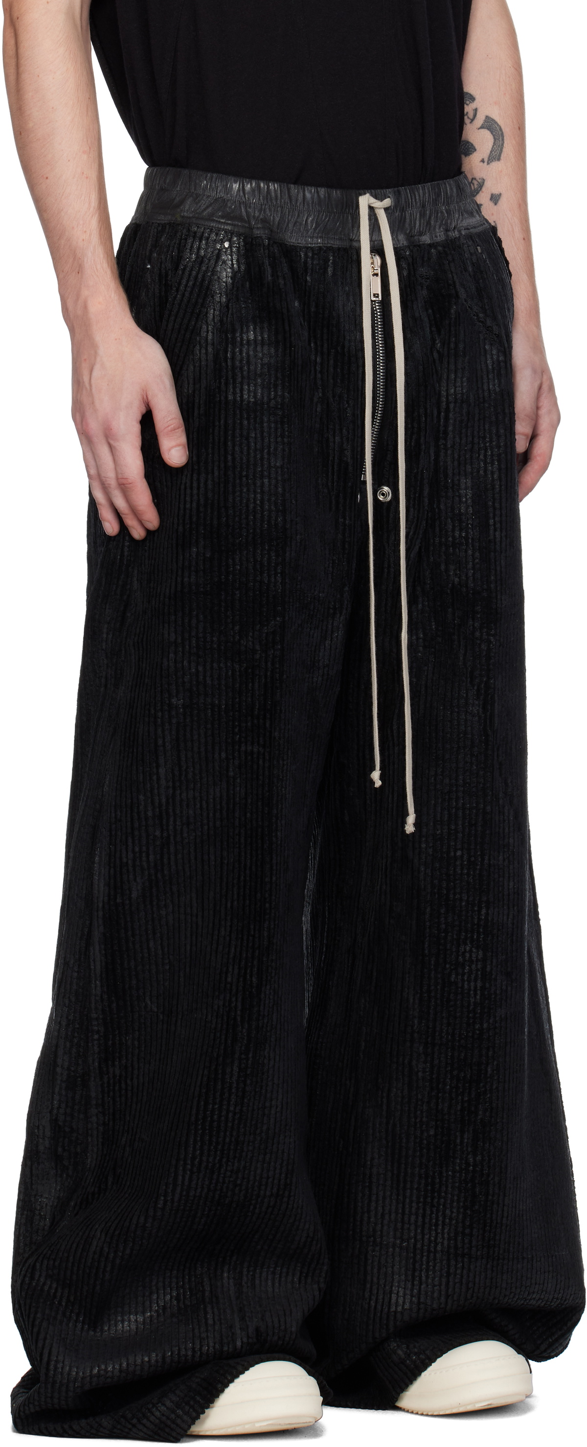 Rick Owens DRKSHDW Black Porterville Geth Belas Trousers Rick 