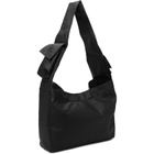 Y-3 Black Newspaper L Bag