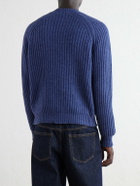 SEASE - Ribbed Cashmere Sweater - Blue