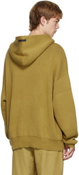 Essentials Khaki Knit Hoodie