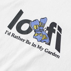 Lo-Fi Men's Garden Logo T-Shirt in White