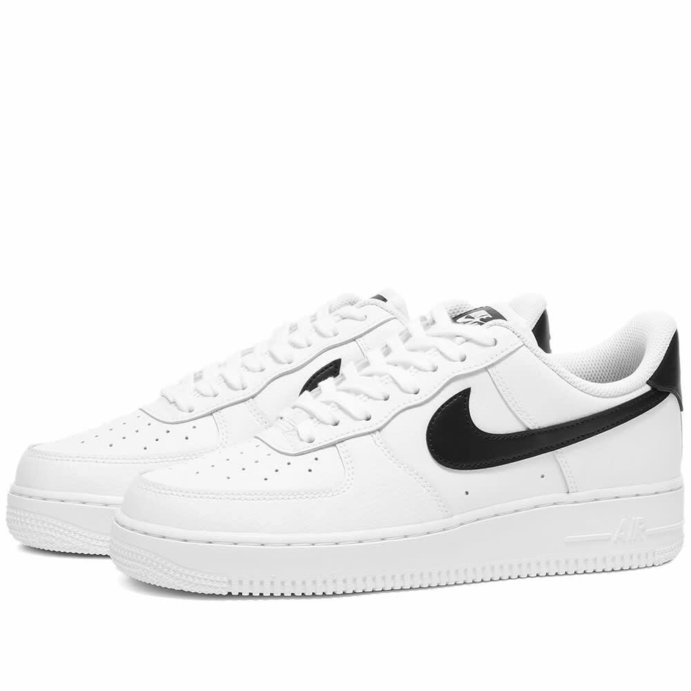 Nike Women's Air Force 1 '07 W Sneakers in White/Black Nike