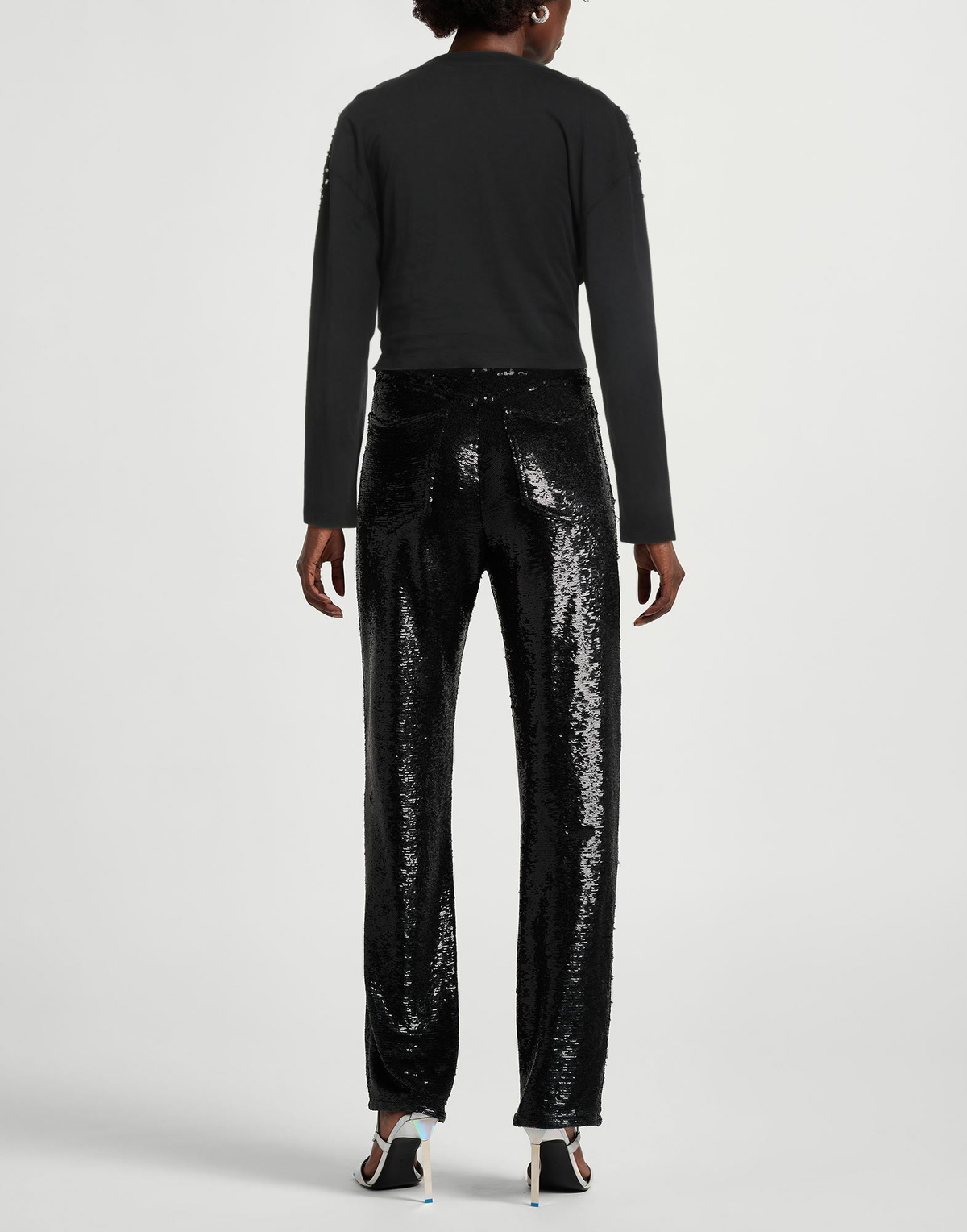Sandro Womens T-shirt in Black
