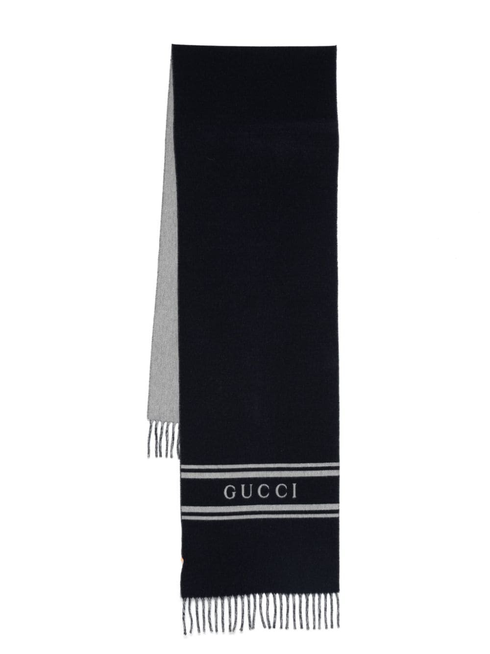 GUCCI - Logo Wool Scarf Gucci