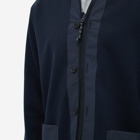 Comme des Garçons Homme Men's Jersey Liner Jacket in Navy