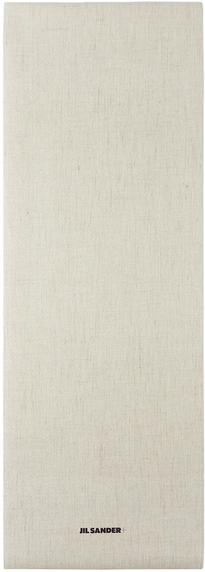 Photo: Jil Sander Beige Logo Yoga Mat