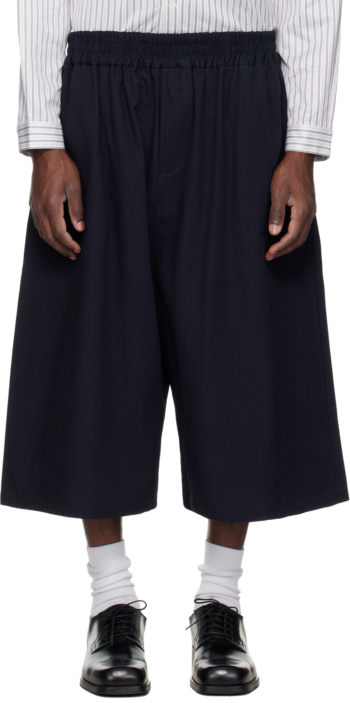 SAGE NATION Navy Factor Shorts
