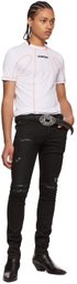 Just Cavalli White Polyester T-Shirt