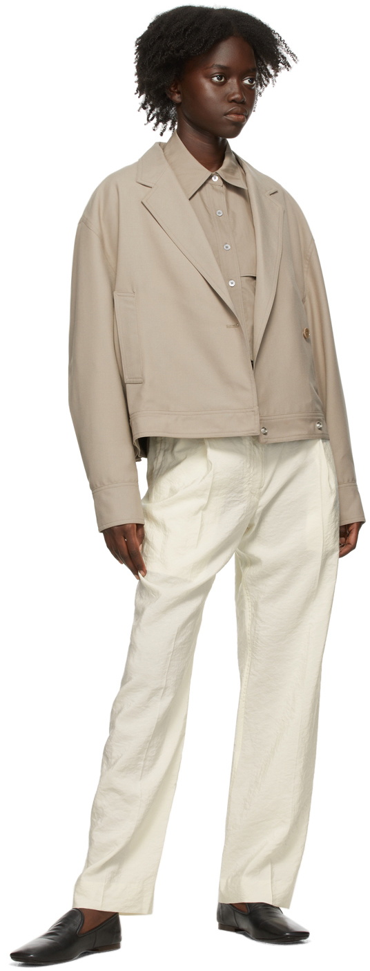 Quiet Luxury TOMMY BAHAMA Relax Winter White Silk Pants 2 Pleats 4 Pockets  34/31 | eBay