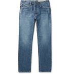 KAPITAL - Slim-Fit Embroidered Denim Jeans - Blue
