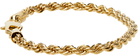 Laura Lombardi Gold Rope Chain Bracelet