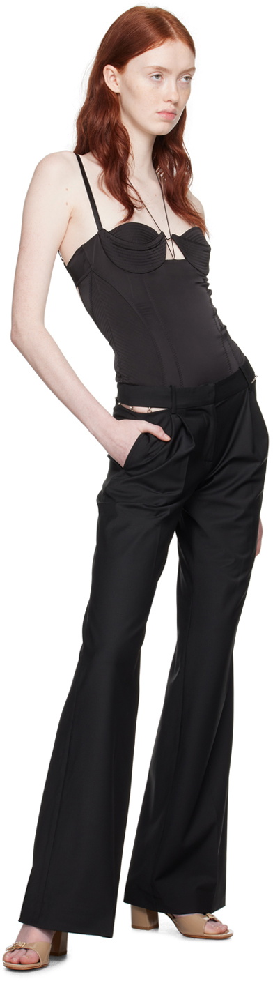 Anna October Black Raya Trousers