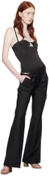 Anna October Black Raya Trousers