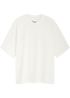 Jil Sander Logo-print Cotton T-shirt Cream