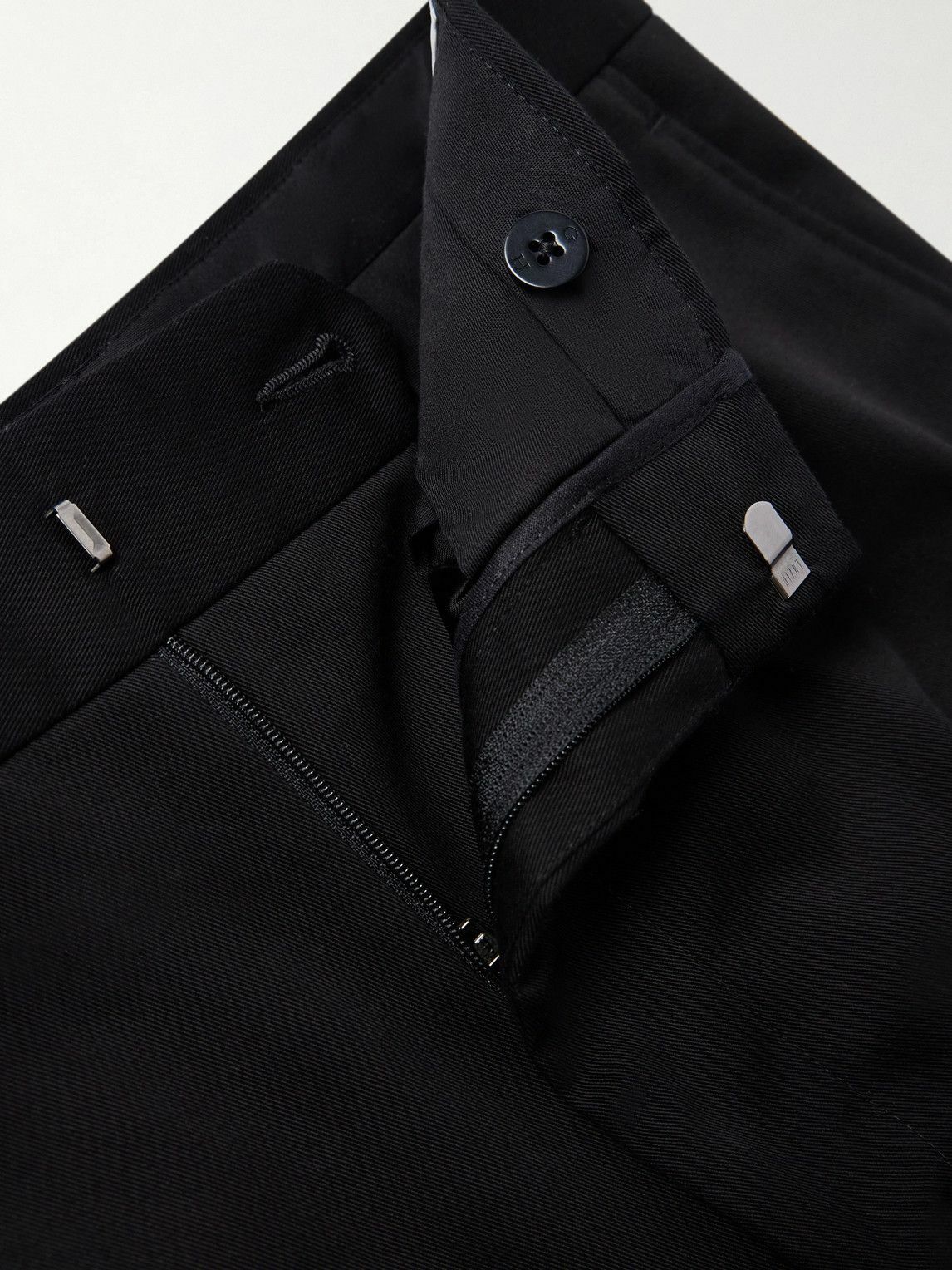 Gabriela Hearst - Harold Tapered Cotton Trousers - Black