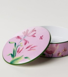 Ginori 1735 Florenza floral porcelain container