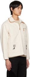 ADISH Off-White Hamam Chore Jacket