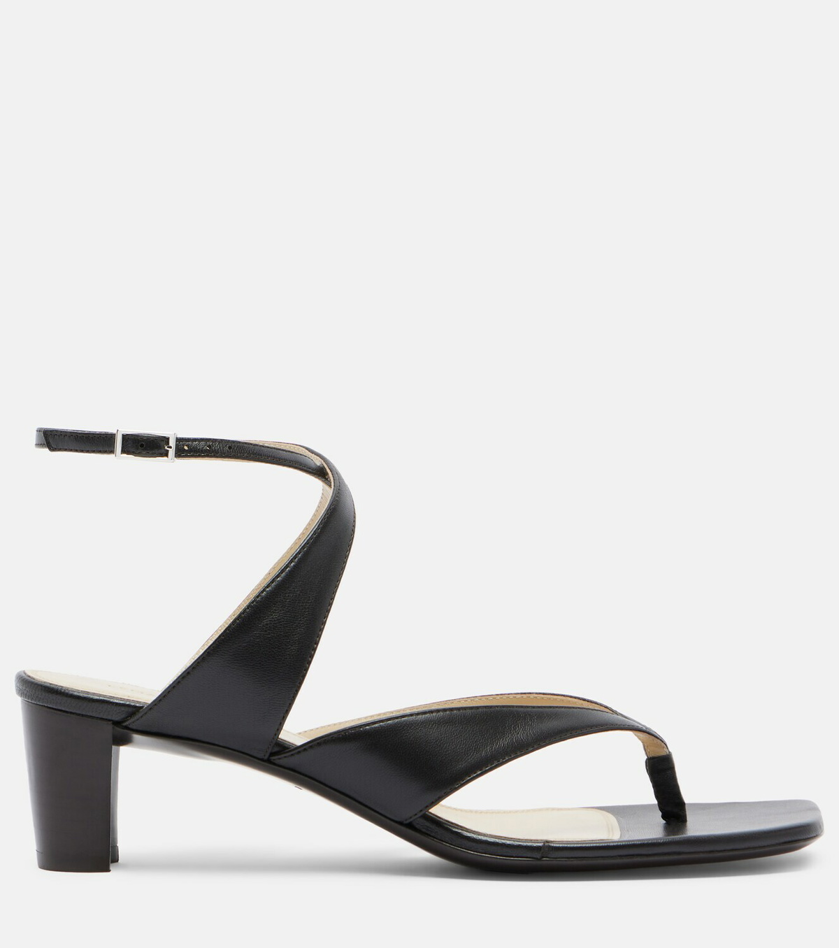 Lemaire Leather slingback thong sandals