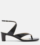 Lemaire Leather slingback thong sandals