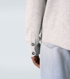Allude Cotton and cashmere overshirt
