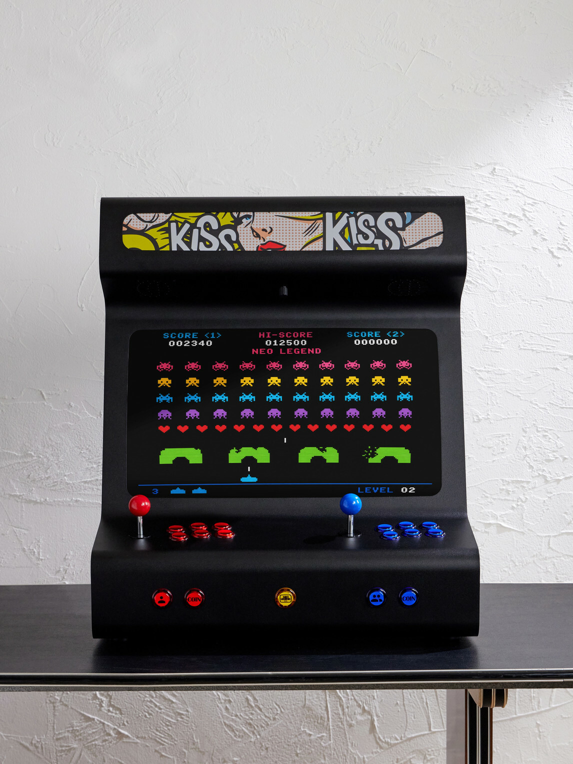 Neo Legend - Butcher Billy Kiss Kiss Bang Bang Compact Arcade Machine - Multi