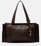 Miu Miu Utilitaire leather shoulder bag