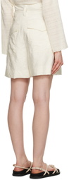 Joseph Off-White Handley Shorts