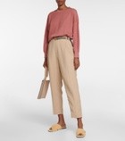 Brunello Cucinelli - Cutout cotton sweater