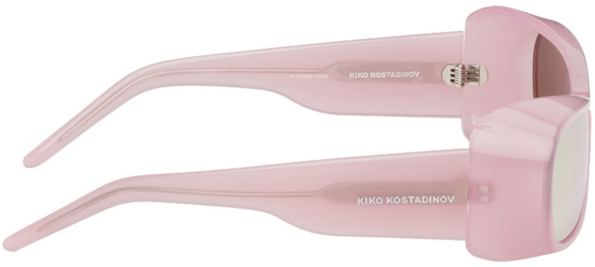 Kiko Kostadinov Pink Clarissa Sunglasses Kiko Kostadinov