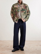 RRL - Patchwork Cotton Shirt - Green