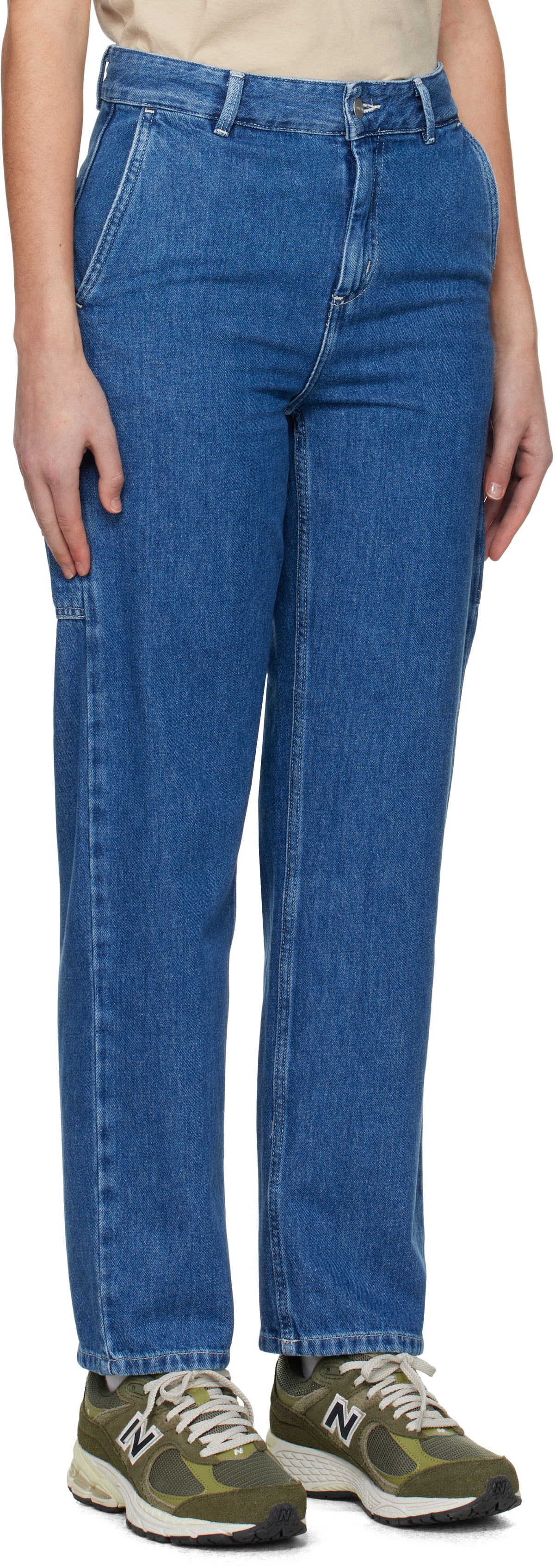 Carhartt Work In Progress Blue Pierce Jeans Carhartt WIP(02)