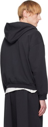 Balenciaga Black Under Armour Edition Zip-Up Hoodie