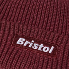 F.C. Real Bristol Men's FC Real Bristol Small Classic Logo Beanie in Bordeaux