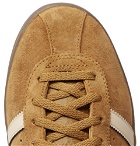 adidas Originals - Mallison Spezial Leather-Trimmed Suede Sneakers - Brown
