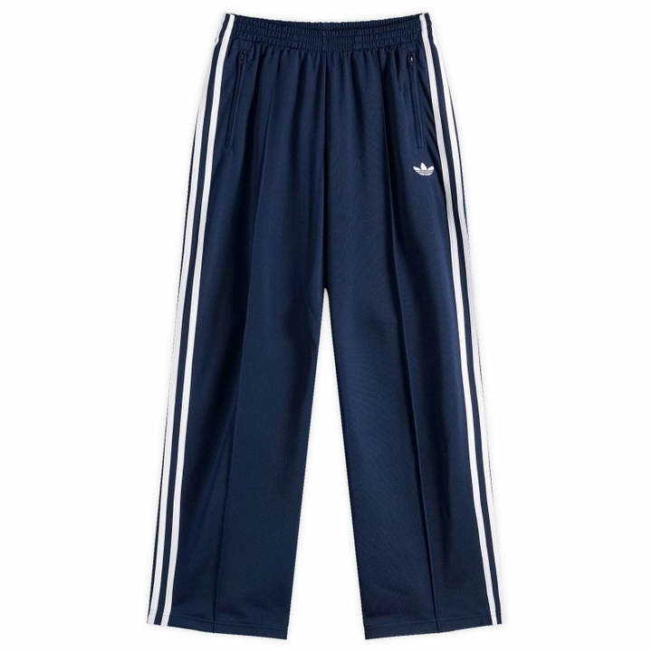 Photo: Adidas Women's Firebird Classic Track Pant in Night Indigo/White