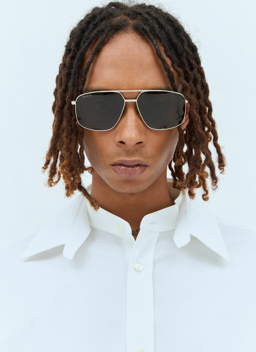 Gucci Navigator Frame Sunglasses
