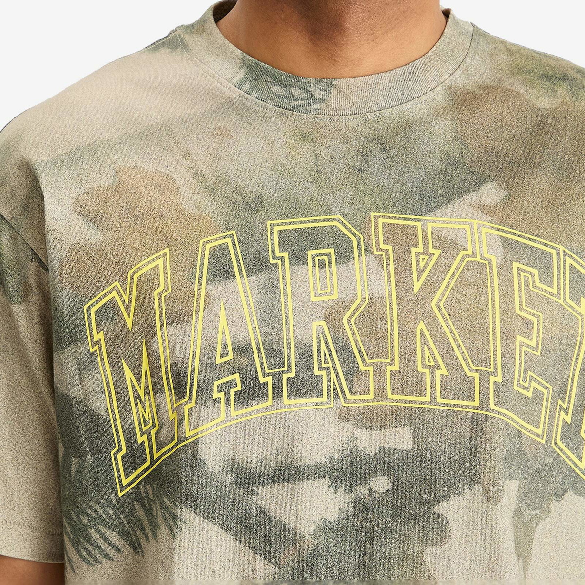 MARKET Men's Golden Arc T-Shirt in Bc-Camo