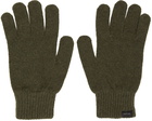 Paul Smith Green Cashmere Gloves