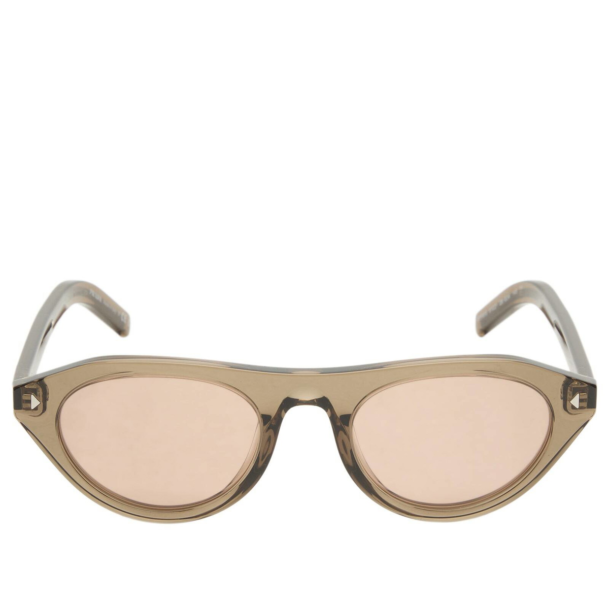 Prada Eyewear B15S Sunglasses in Transparent Clay/Pink 