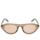 Prada Eyewear B15S Sunglasses in Transparent Clay/Pink 